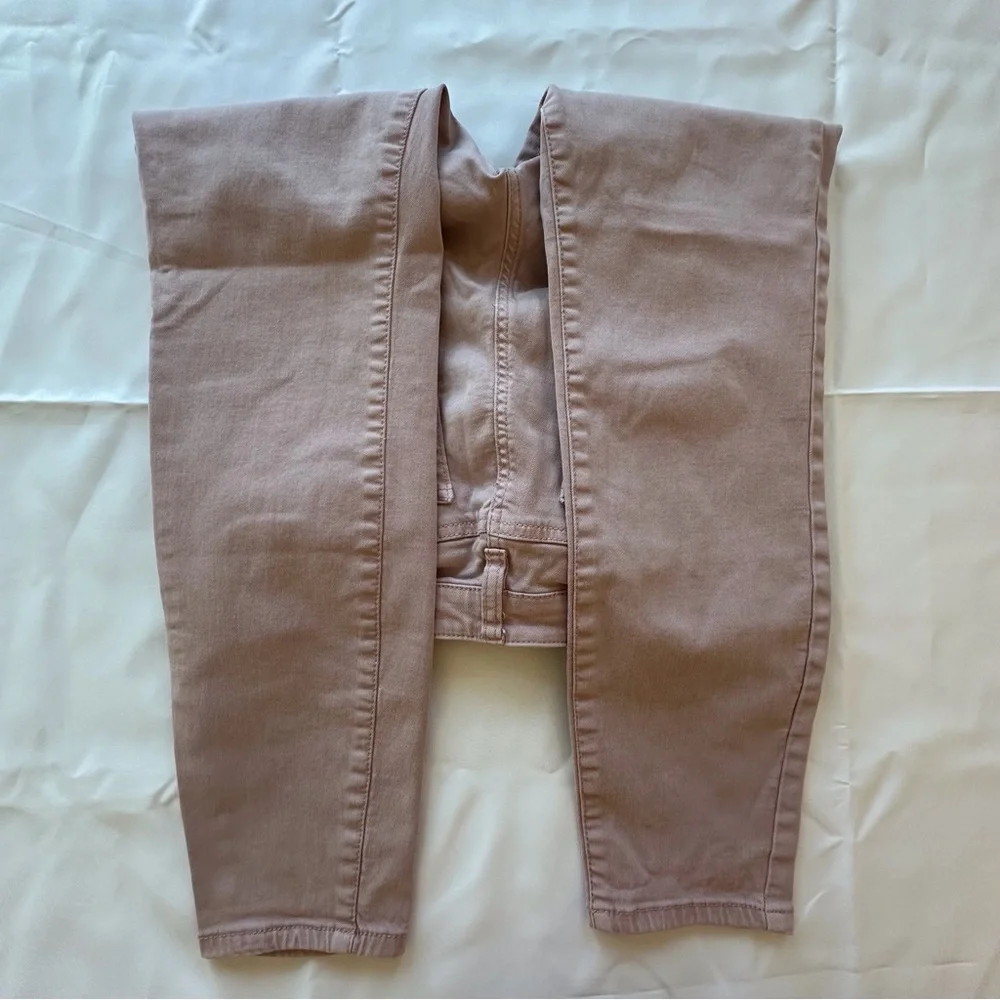Buffalo David Bitton‎ Avalon mid rise ankle skinny light pink jeans women’s 6 - Picture 3 of 14